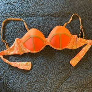 Maaji Peach Bikini Top